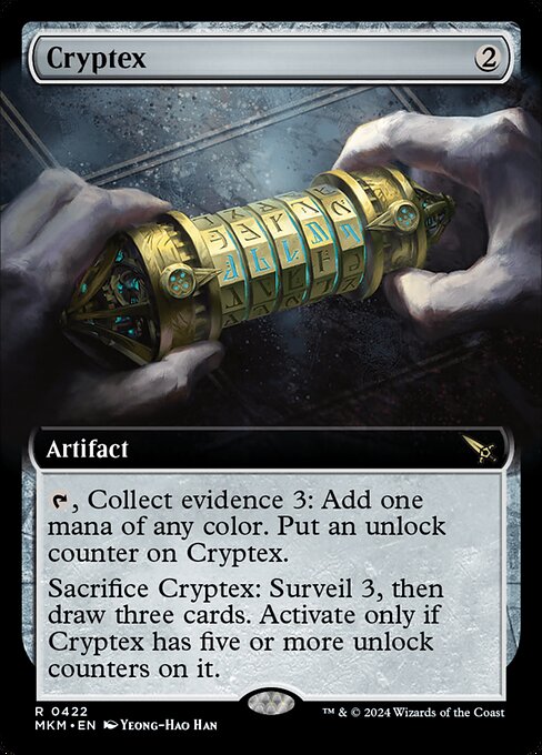 Cryptex (Extended Art) - Murders at Karlov Manor - R - 422
