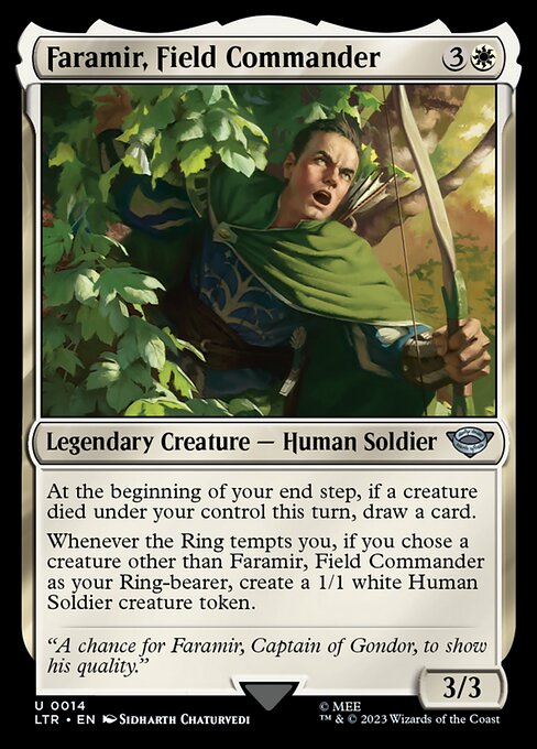 Faramir, Field Commander - Universes Beyond: The Lord of the Rings: Tales of Middle-earth - U - 14