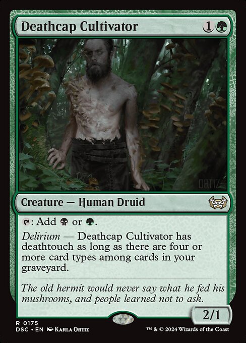 Deathcap Cultivator - Commander: Duskmourn: House of Horror - R - 175