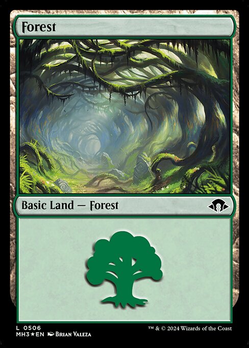 Forest (0506) (Ripple Foil) - Modern Horizons 3 - L - 506