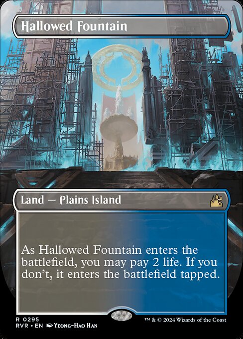 Hallowed Fountain (Borderless) - Ravnica Remastered - R - 295