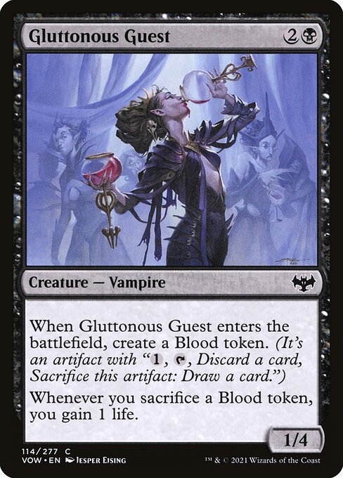 Gluttonous Guest - Innistrad: Crimson Vow - C - 114