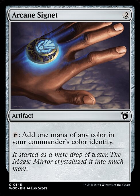 Arcane Signet - Commander: Wilds of Eldraine - C - 145
