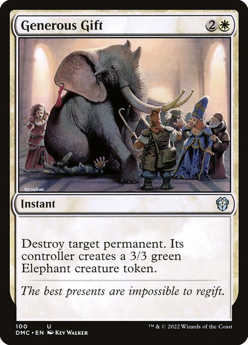 Generous Gift - Commander: Dominaria United - U - 100