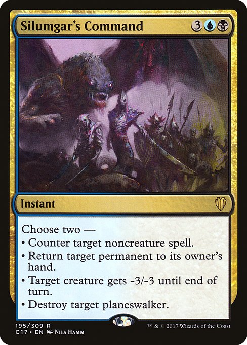 Silumgar's Command - Commander 2017 - R - 195