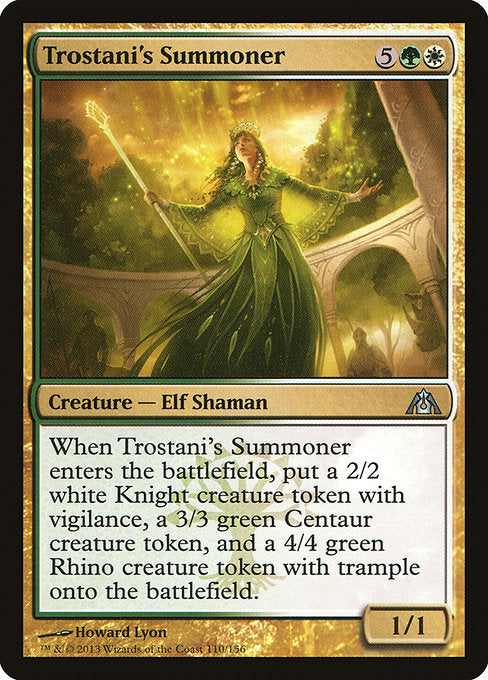 Trostani's Summoner - Dragon's Maze - U - 110