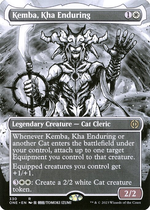Kemba, Kha Enduring (Borderless) - Phyrexia: All Will Be One - R - 330