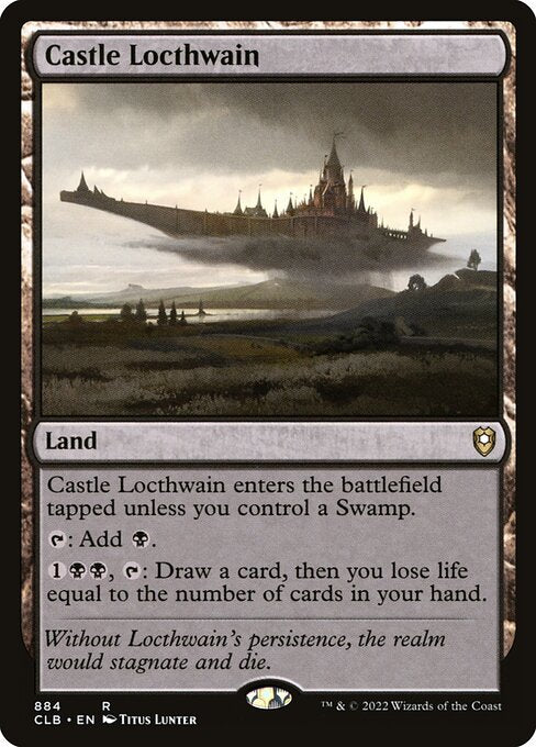 Castle Locthwain - Commander Legends: Battle for Baldur's Gate - R - 884