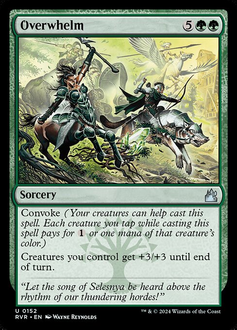 Overwhelm - Ravnica Remastered - U - 152
