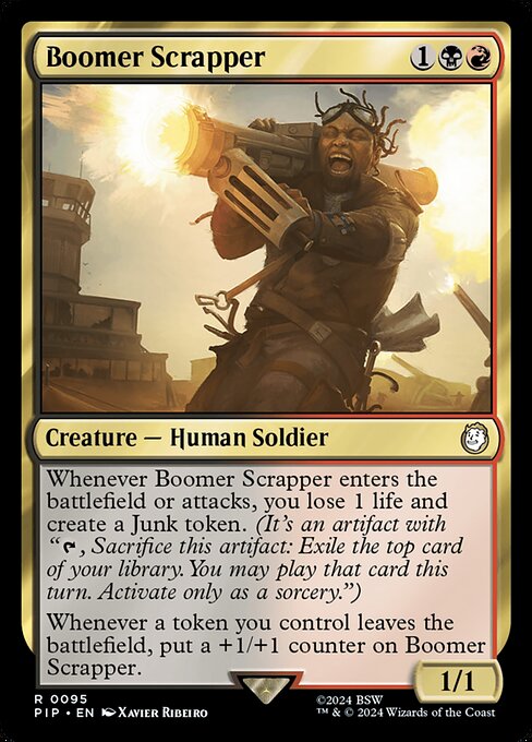 Boomer Scrapper - Universes Beyond: Fallout - R - 95