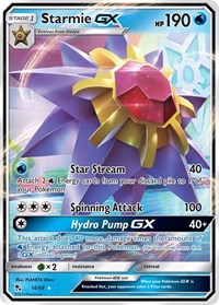 Starmie GX - Hidden Fates - Ultra Rare - 14/68