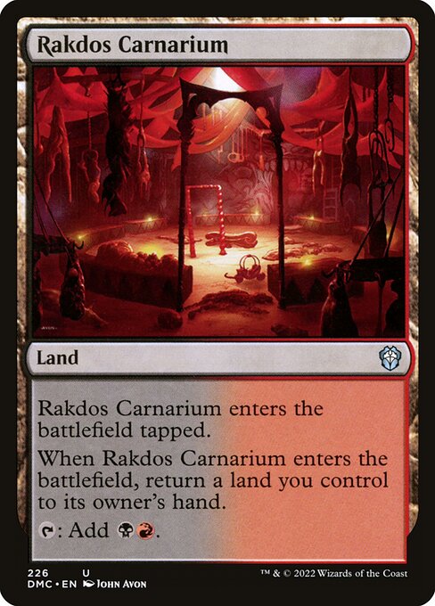 Rakdos Carnarium - Commander: Dominaria United - U - 226