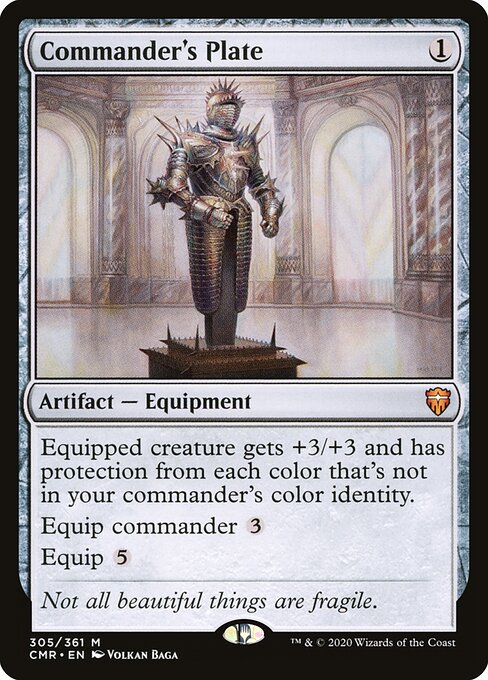 Commander's Plate - Commander Legends - M - 305