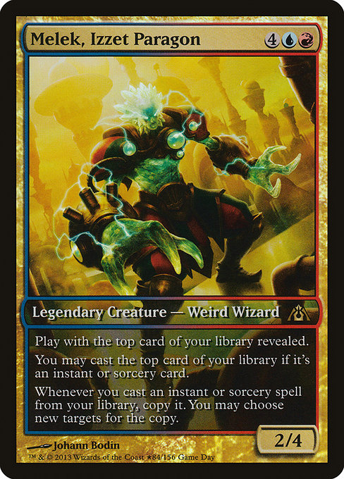 Melek, Izzet Paragon - Game Day & Store Championship Promos - P - 84