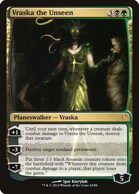 Vraska the Unseen - Duel Decks: Jace vs. Vraska - M - 42