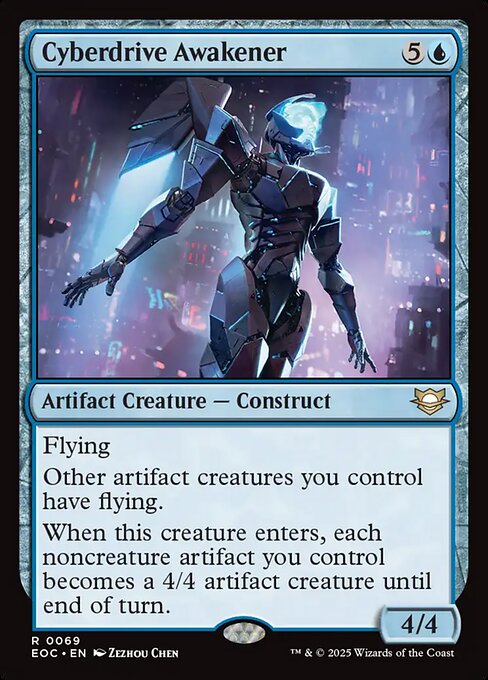 Cyberdrive Awakener - Commander: Edge of Eternities - R - 69