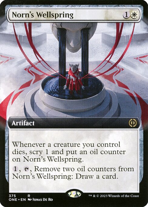 Norn's Wellspring (Extended Art) - Phyrexia: All Will Be One - R - 375