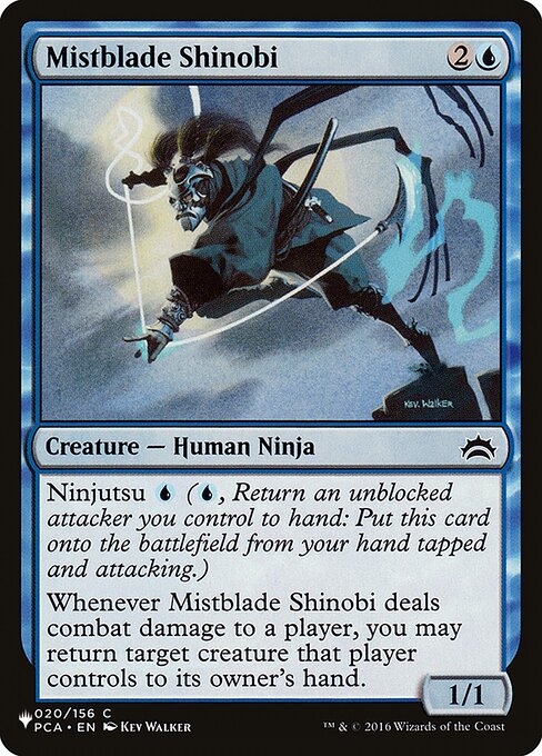 Mistblade Shinobi - The List Reprints - C - 020/156