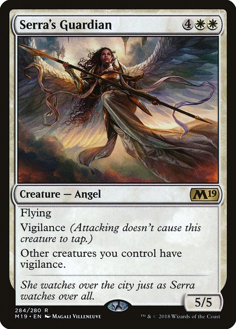 Serra's Guardian - Core Set 2019 - R - 284