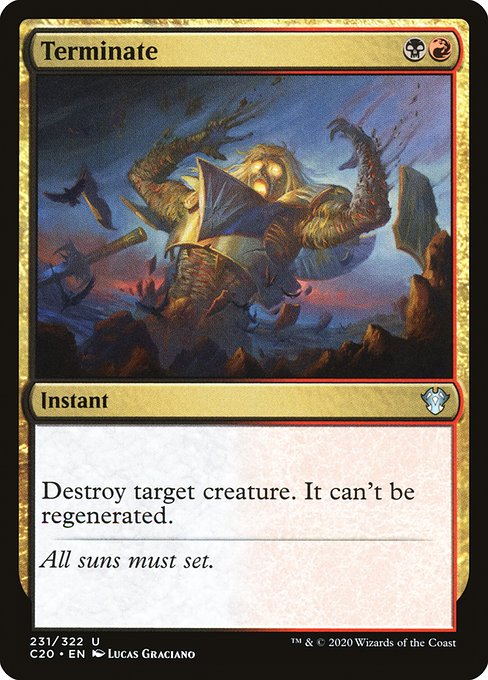 Terminate - Commander 2020 - U - 231