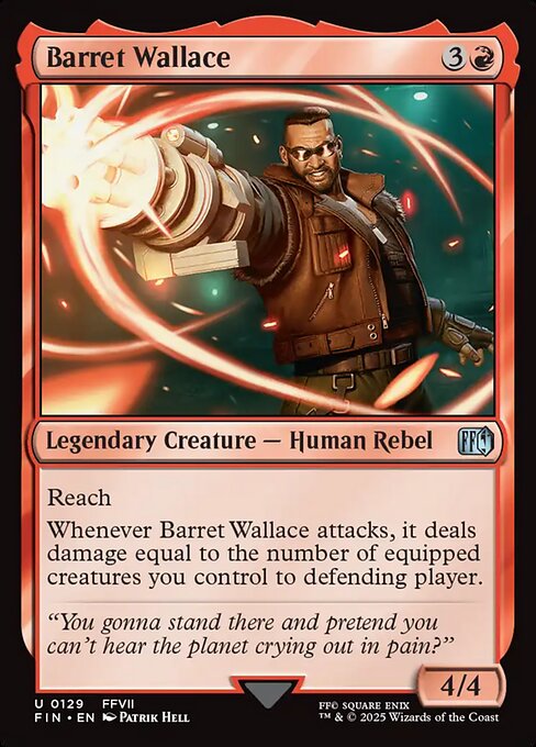 Barret Wallace - FINAL FANTASY - U - 129