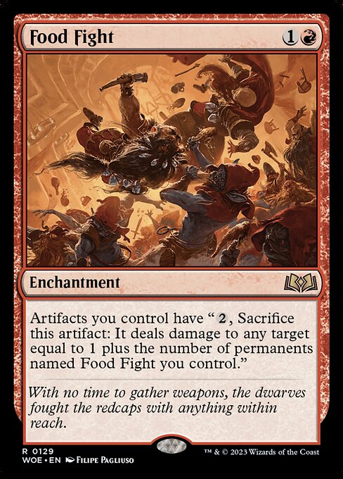 Food Fight - Wilds of Eldraine - R - 129