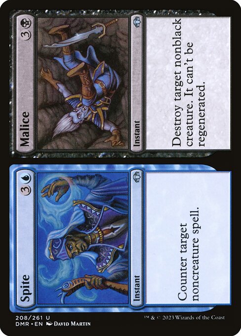 Spite // Malice - Dominaria Remastered - U - 208