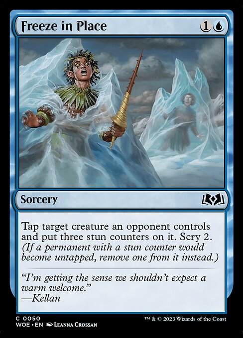 Freeze in Place - Wilds of Eldraine - C - 50