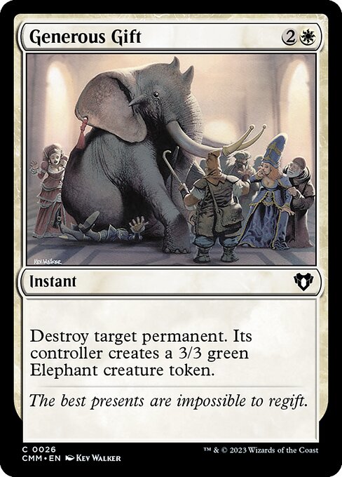 Generous Gift - Commander Masters - C - 26