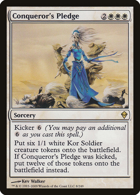 Conqueror's Pledge - Zendikar - R - 8