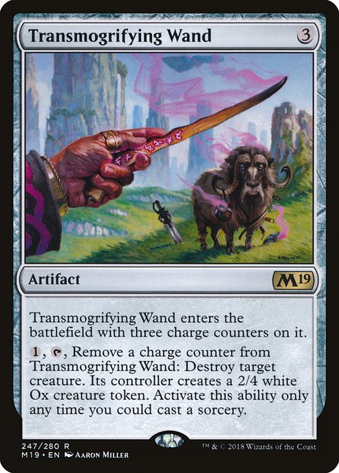 Transmogrifying Wand - Core Set 2019 - R - 247