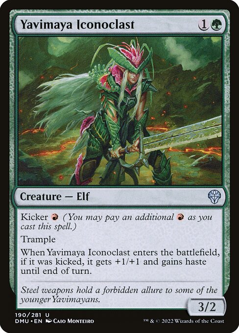 Yavimaya Iconoclast - Dominaria United - U - 190
