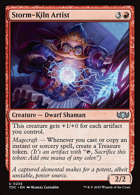 Storm-Kiln Artist - Commander: Tarkir: Dragonstorm - U - 235