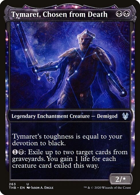 Tymaret, Chosen from Death (Showcase) - Theros Beyond Death - U - 263