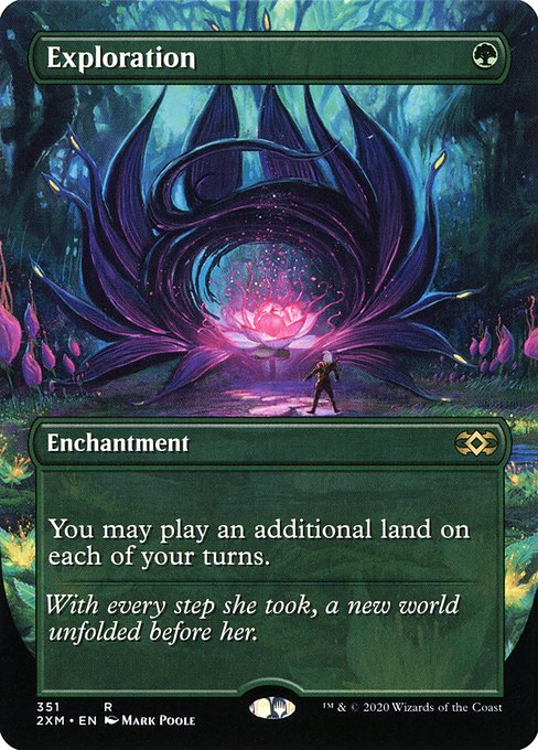 Exploration (Borderless) - Double Masters - R - 351