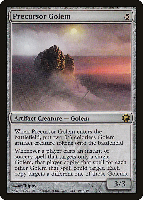 Precursor Golem - Scars of Mirrodin - R - 194