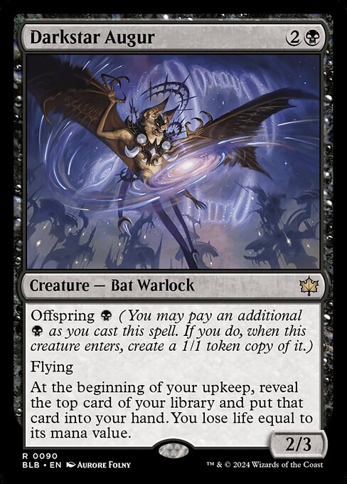 Darkstar Augur - Bloomburrow - R - 90