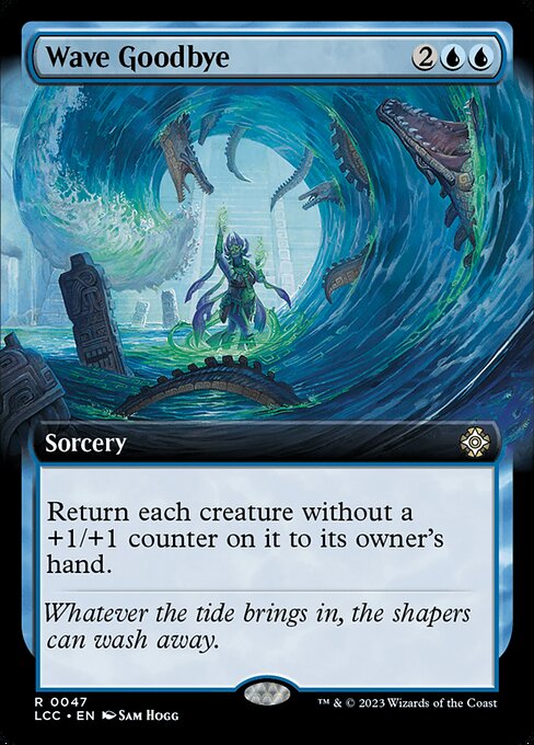 Wave Goodbye (Extended Art) - Commander: The Lost Caverns of Ixalan - R - 47
