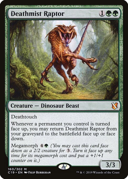 Deathmist Raptor - Commander 2019 - M - 160