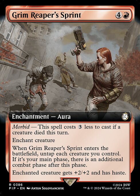 Grim Reaper's Sprint (Extended Art) - Universes Beyond: Fallout - R - 386