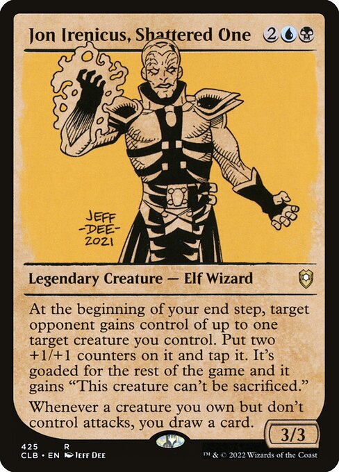 Jon Irenicus, Shattered One (Showcase) - Commander Legends: Battle for Baldur's Gate - R - 425