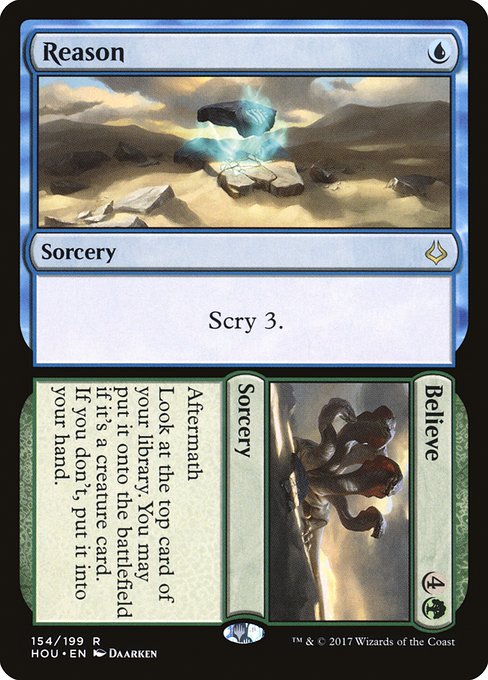 Reason // Believe - Hour of Devastation - R - 154