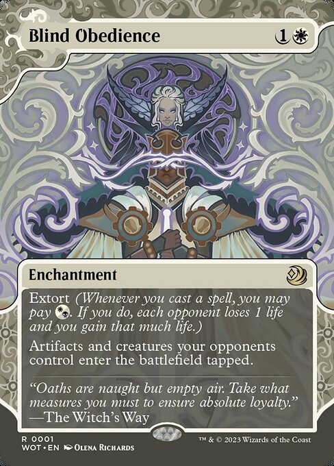 Blind Obedience - Wilds of Eldraine: Enchanting Tales - R - 1