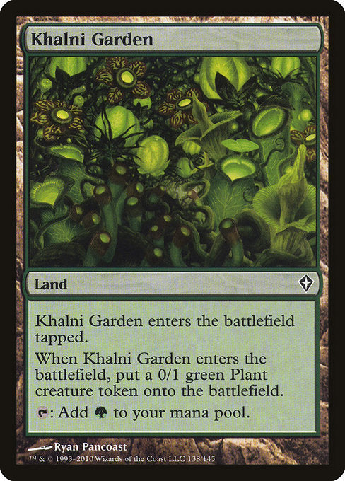 Khalni Garden - Worldwake - C - 138