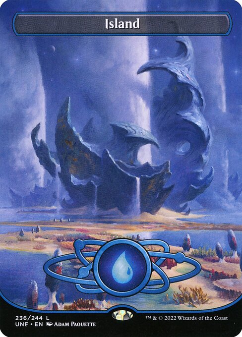 Island (236) (Borderless) - Unfinity - L - 236