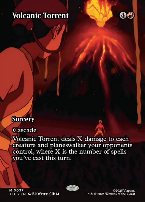 Volcanic Torrent (Borderless) - Avatar: The Last Airbender: Eternal-Legal - M - 37
