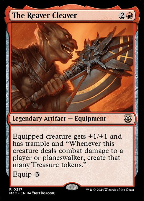 The Reaver Cleaver (Ripple Foil) - Commander: Modern Horizons 3 - R - 217