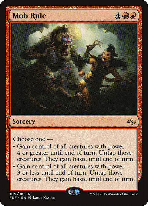 Mob Rule - Fate Reforged - R - 109