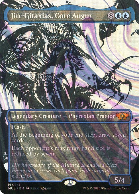 Jin-Gitaxias, Core Augur (Halo Foil) - March of the Machine: Multiverse Legends - M - 141