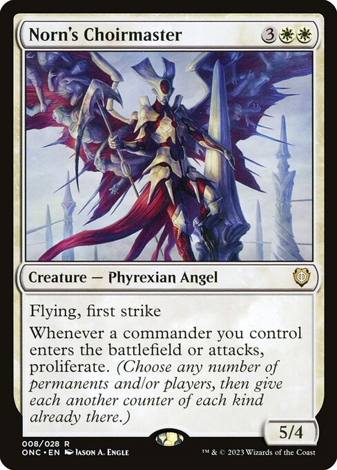 Norn's Choirmaster - Commander: Phyrexia: All Will Be One - R - 8